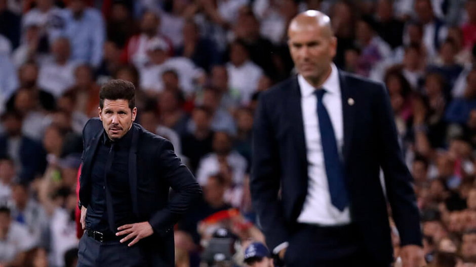 Diego Simeone i Zinedine Zidane