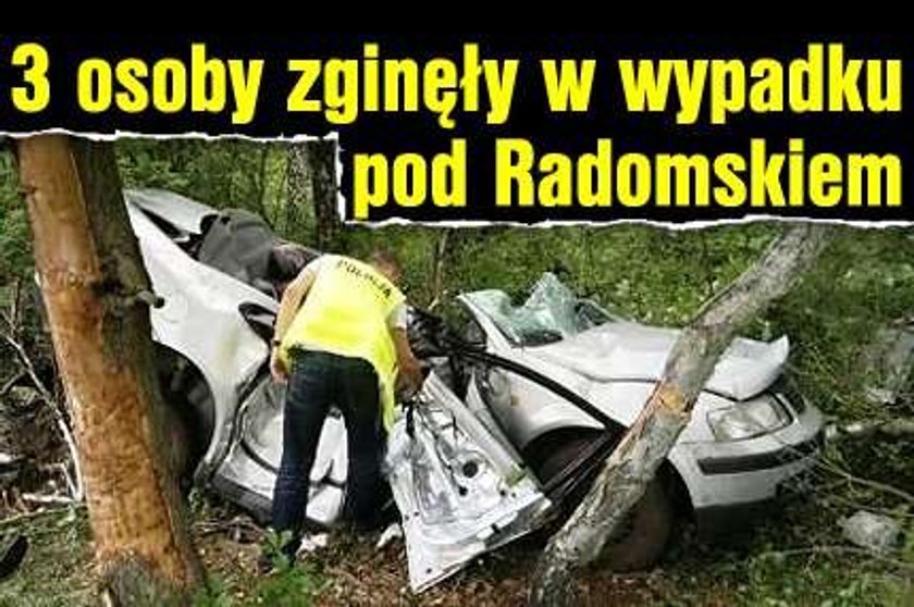 3 osoby zginęły w wypadku pod Radomskiem