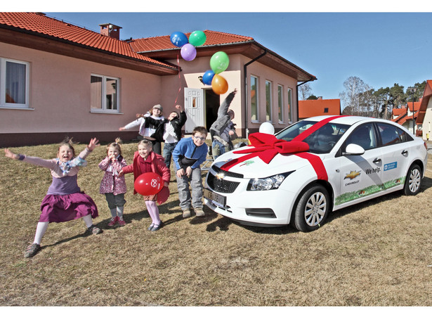 Chevrolet pędzi na pomoc dzieciom