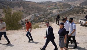 Izraelski ministar finansija Bezalel Smotrič na Zapadnoj obali