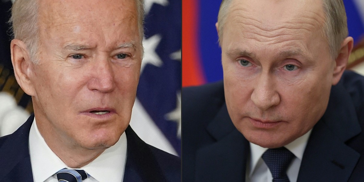 Z lewej Joe Biden, właściciel (wraz z żoną) dwóch domów w stanie Deleware. Z prawej Władimir Putin, który w zeznaniu podatkowym uwzględnił 74-metrowe mieszkanie w Petersburgu.