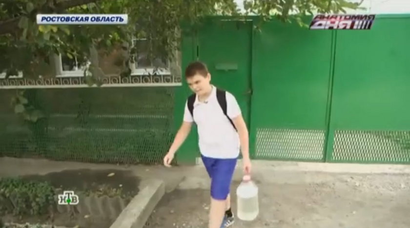 11-letni Giermana Bibikow poszedł do pracy