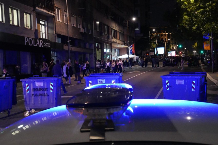 rts blokada protest takovska ulica