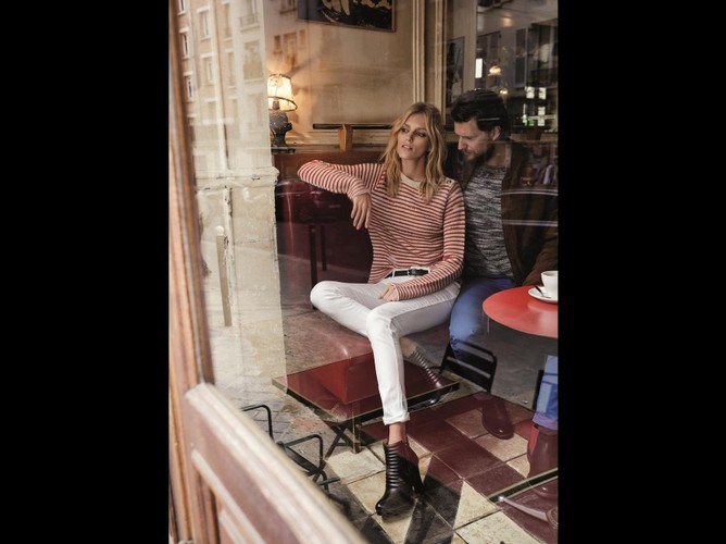 Anja Rubik i Sasha Knezevic w kampanii CCC jesień/zima 2015/2016