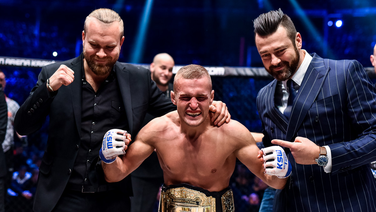 Marcin Wrzosek i właściciele KSW