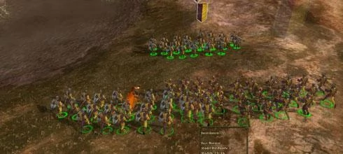 Screen z gry "Warhammer: Mark of Chaos"