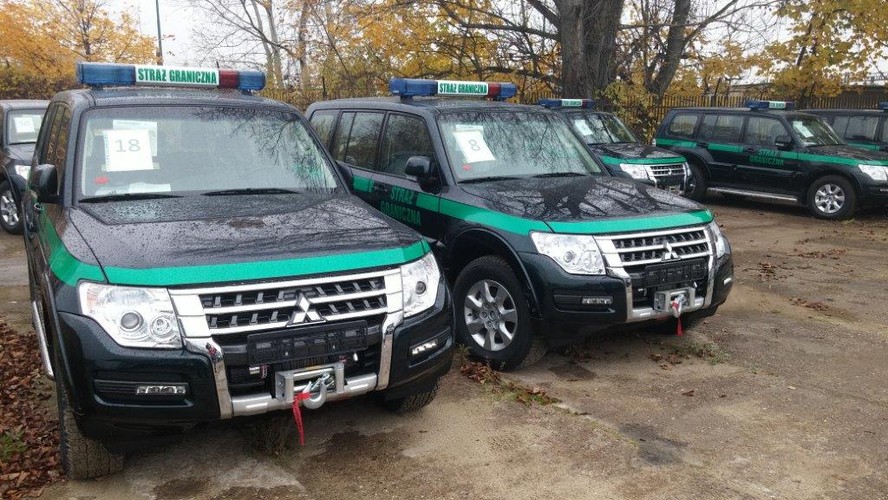 Straż Graniczna dostała mitsubishi pajero