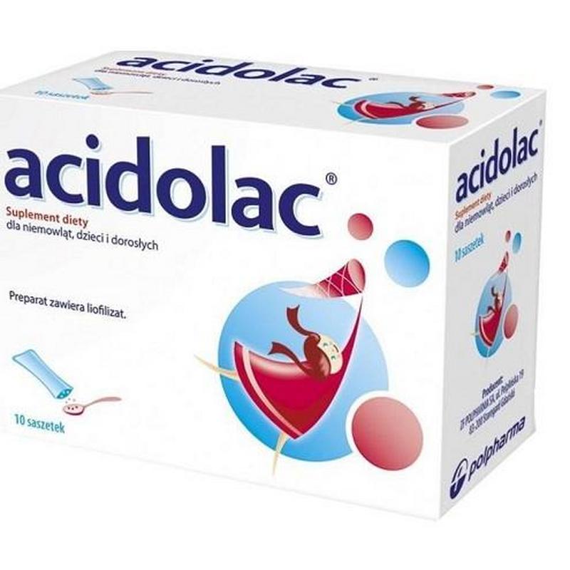 Acidolac - działanie, wskazania, dawkowanie, skład