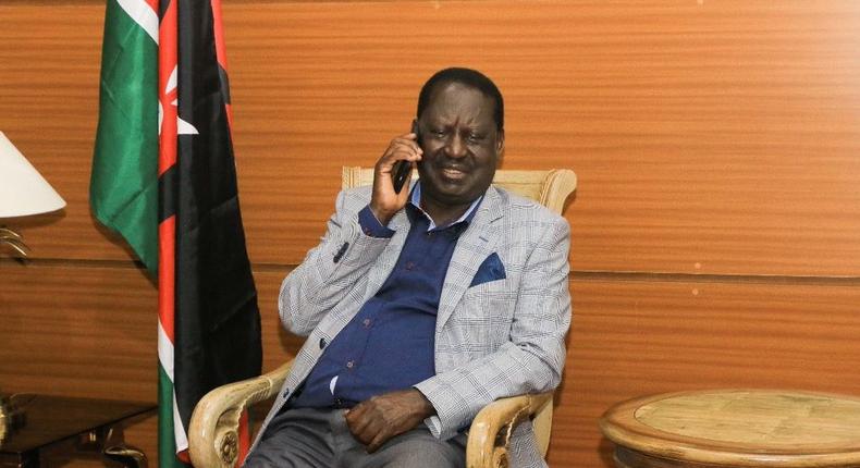 ODM party leader Raila Odinga