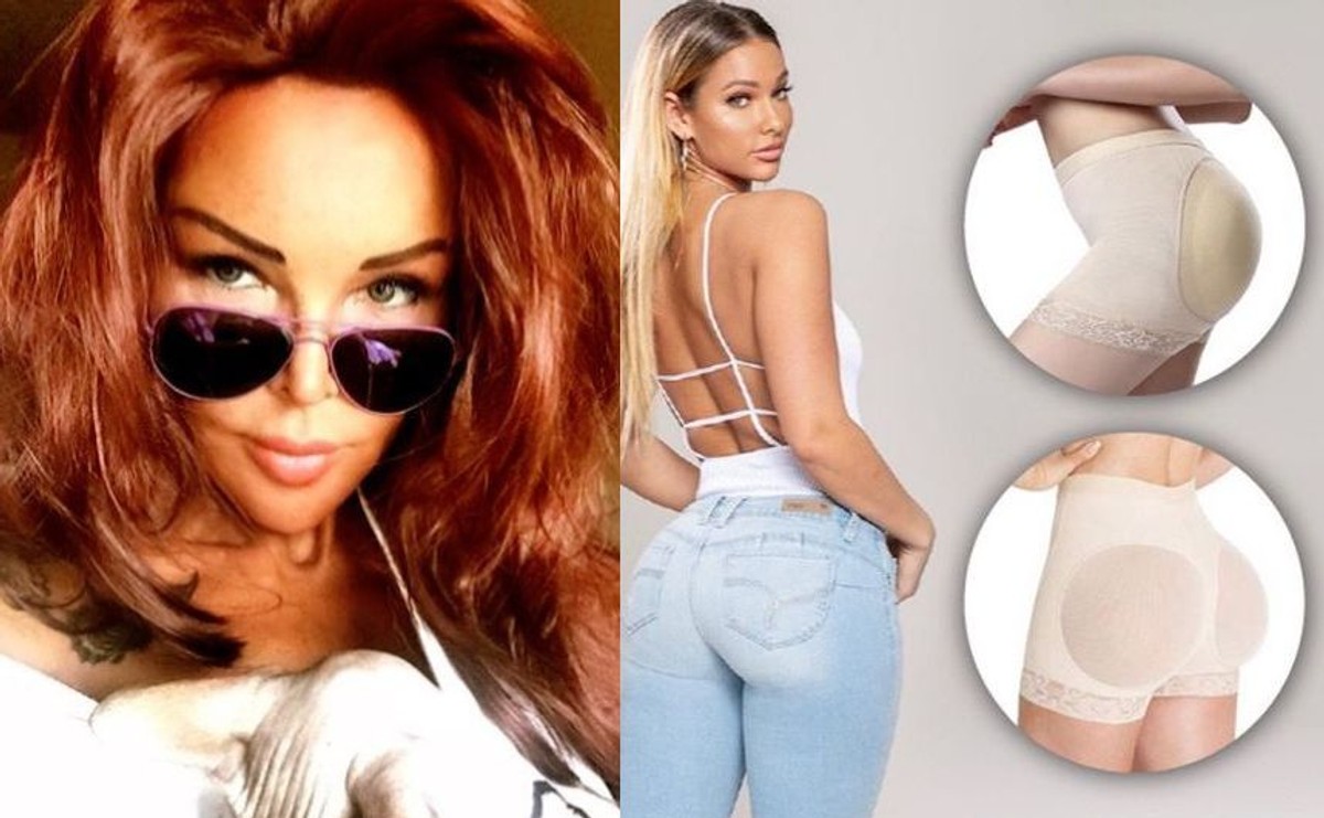 Ewa Minge i bielizna modelująca pośladki