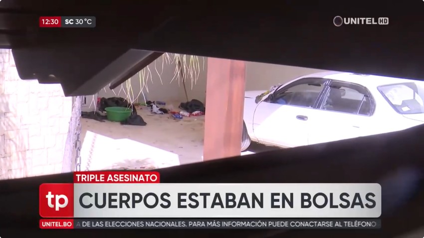 Slike sa mesta ubistva u Boliviji 