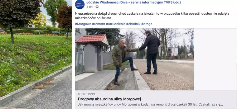 W Łodzi wyremontowano drogę. Teraz mieszkańcy mają absurdalny problem