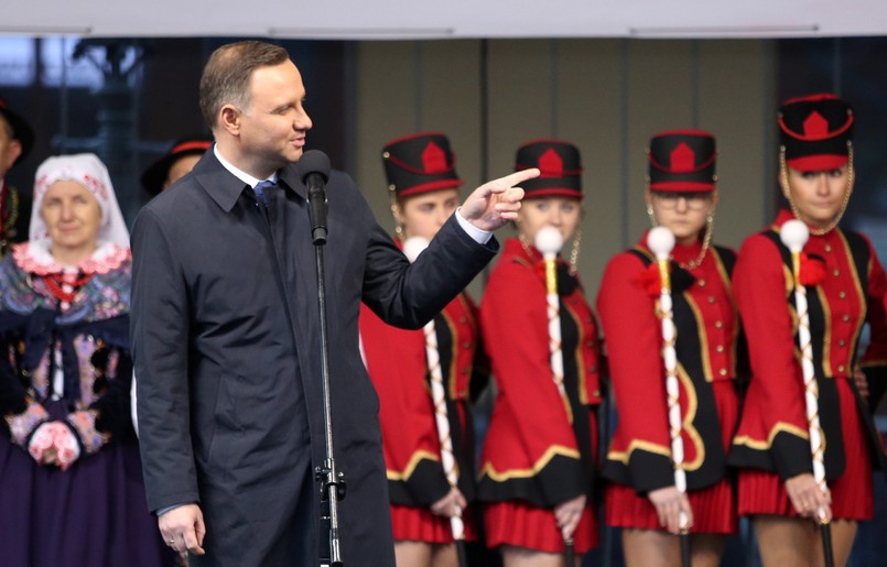 Prezydent Andrzej Duda, PAP/Grzegorz Momot