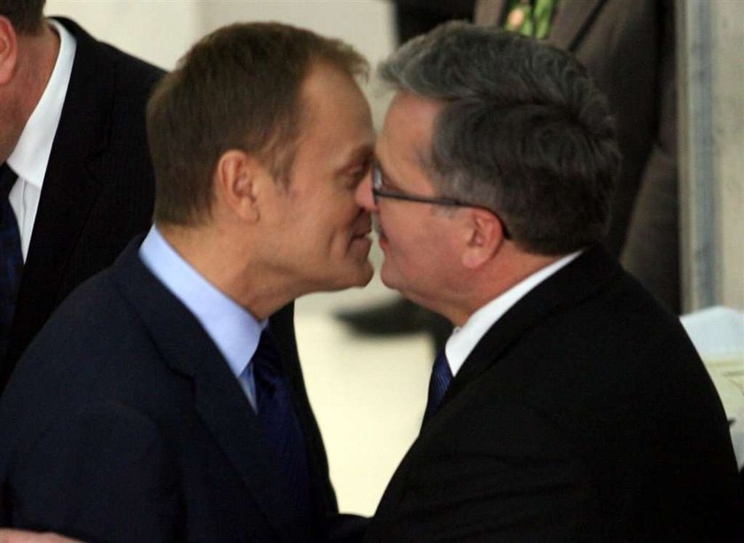 Bronisław Komorowski, prezydent, Donald Tusk, premier