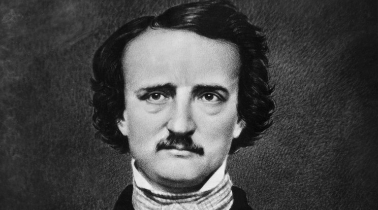 Edgar Allan Poe (1809-1849) amerikai író portréja / Fotó: Getty Images