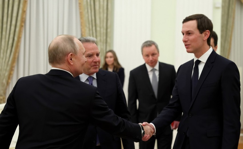 Vladimir Putin, Stiv Vitkof i Džared Kušner