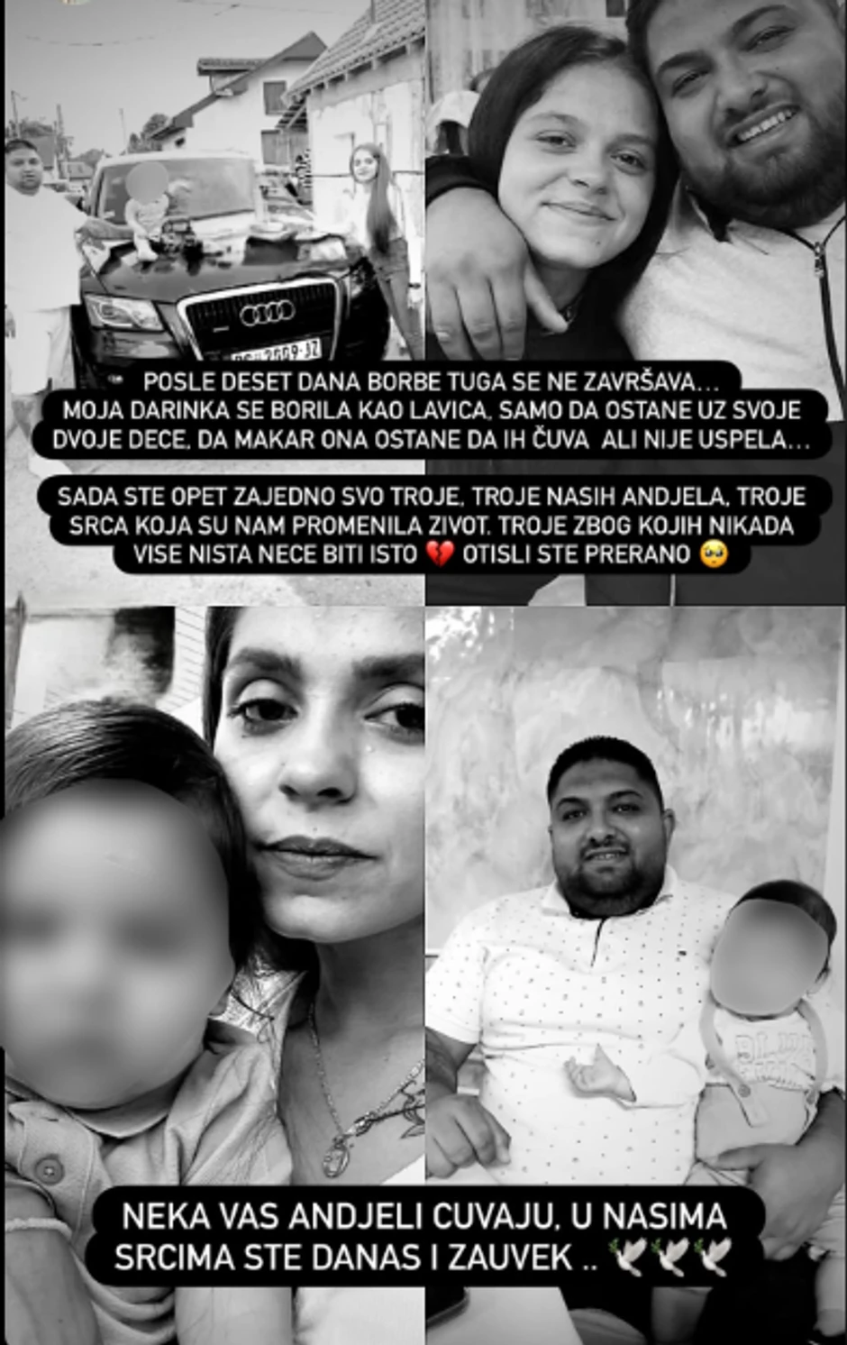 Potresne poruke opraštanja 