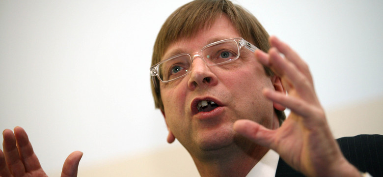 "De Telegraaf”: Verhofstadt chce uczynić Europę jedną wielką Belgią