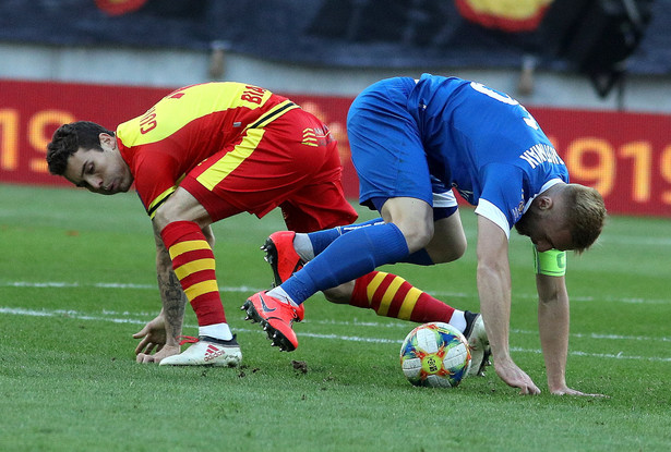 Puchar Polski: Jagiellonia pierwszym finalistą. 2 maja na Narodowym zagra z Lechią lub Rakowem