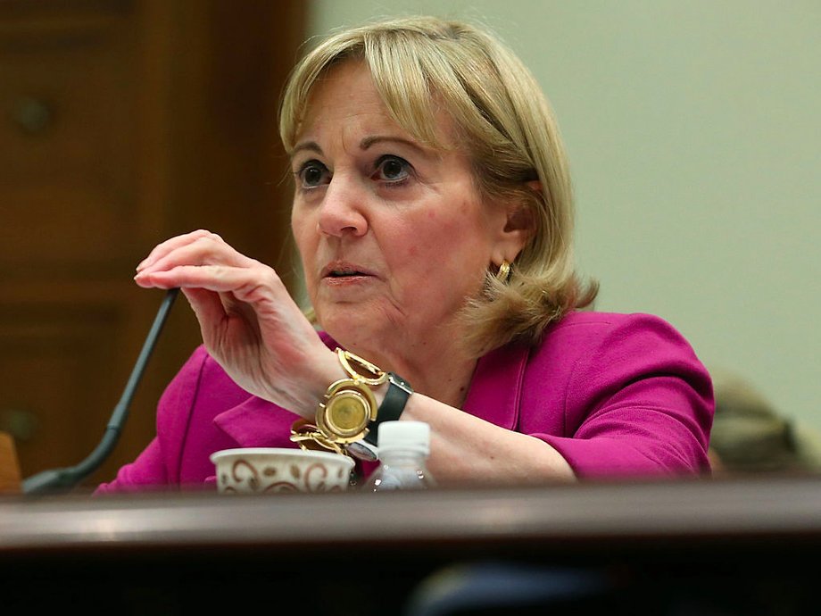 Anne Patterson testifies during a House Foreign Affairs Committee hearing on Capitol Hill, November 4, 2015 in Washington, DC.