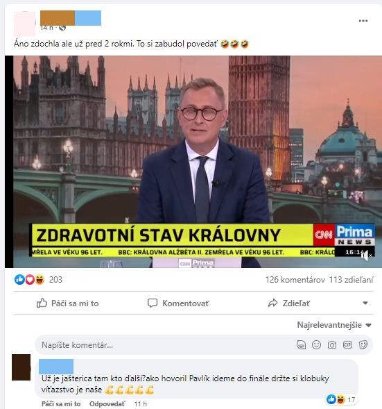 Slovenská polícia zverejnila odporné komentáre, ktoré kolovali na sociálnej sieti. 