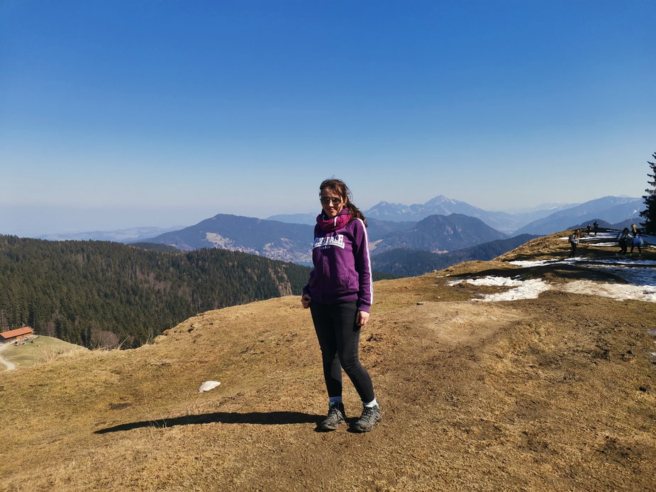 Magdalena Subocz w Alpach