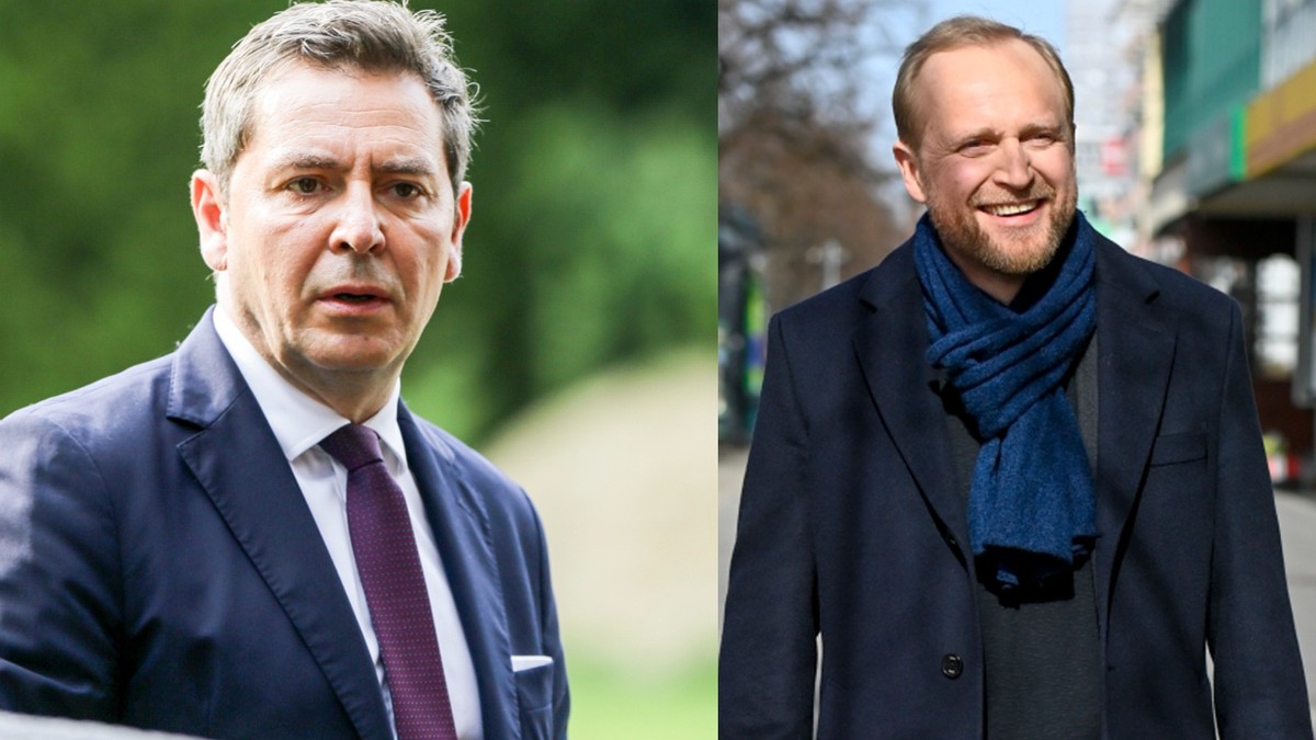 Aktor Piotr Adamczyk i dziennikarz Michał Adamczyk.