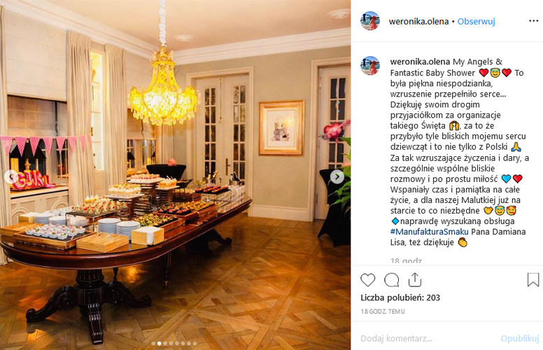 baby shower Weroniki Marczuk