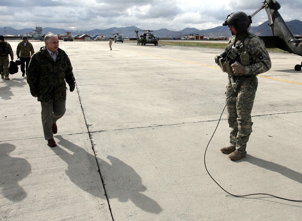 GHAZNI AFAGANISTAN KACZYŃSKI WIZYTA