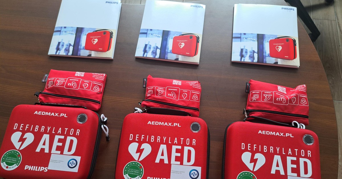 Defibrylatory na Zakrzówku! Wszystko dla bezpieczeństwa!