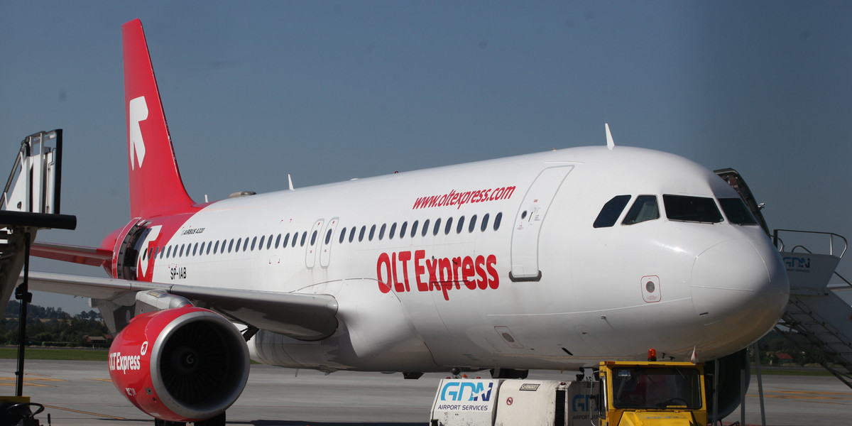 Upadek lini lotniczej OLT Express.