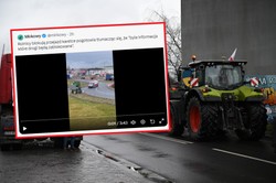 Blokowali karetkę? W sieci pojawił się film z protestu rolników
