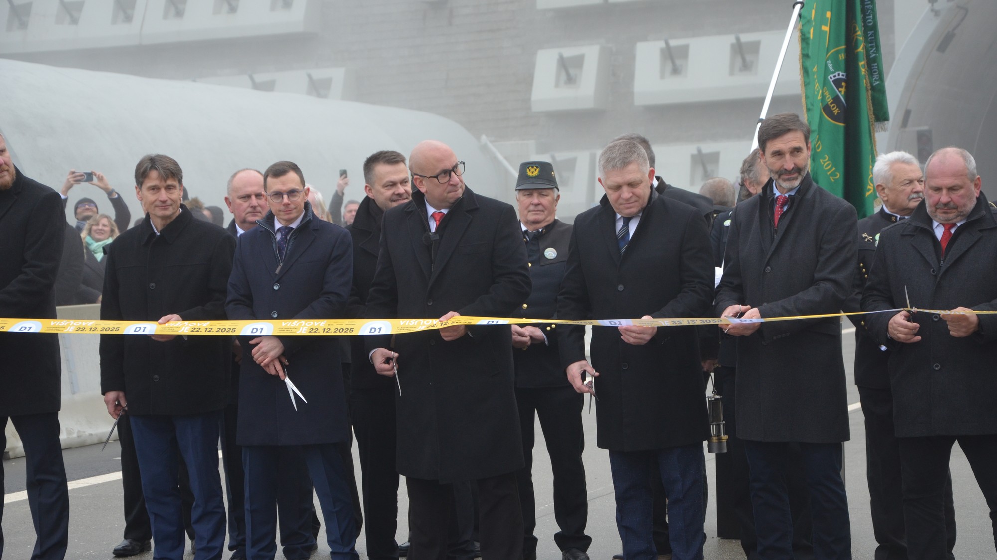 Otvorenie úsek diaľnice D1 Lietavská Lúčka – Dubná Skala, vrátane tunela Višňové