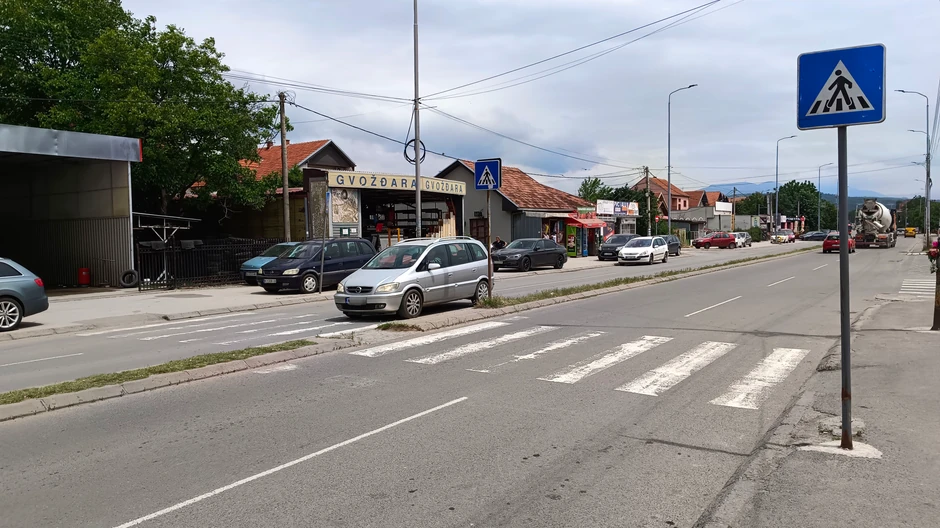 Pešački prelaz u Knjaževačkoj ulici u NIšu na kojem je stradala Zlatica Stojković