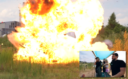 Ekipa Friza wysadziła auto. Oburzony radny informuje prokuraturę [WIDEO]