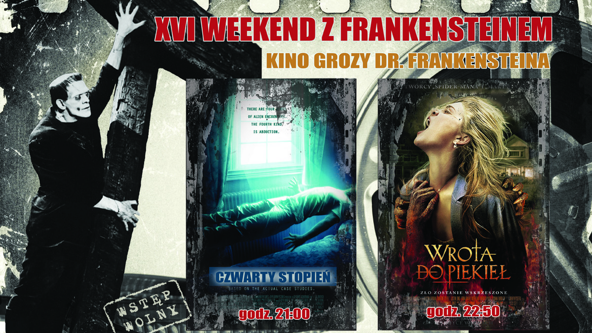 W dniach 28-30 sierpnia w Ząbkowicach Śląskich odbędzie się XVI Weekend z Frankensteinem. Będzie można skosztować krwawego napoju na szczycie Krzywej Wieży, przenieść się do roku 1606 i zobaczyć inscenizację słynnego procesu ząbkowickich grabarzy, obejrzeć kino letnie z filmami z dreszczykiem, pokazy carvingu i akrobacji na rowerze, Paradę Potworów i koncerty gwiazd: Raya Wilsona, Acid Drinkers, Grubsona i Oddziału Zamkniętego.