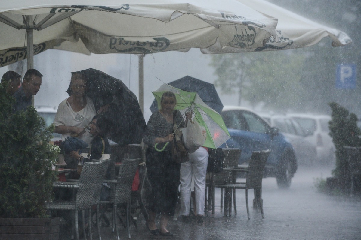 Meteorolodzy ostrzegają przed gwałtownymi burzami z gradem