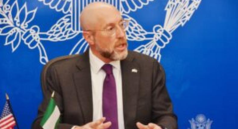 Mr David Greene, Chargé d’Affaires of the U.S., Embassy in Nigeria