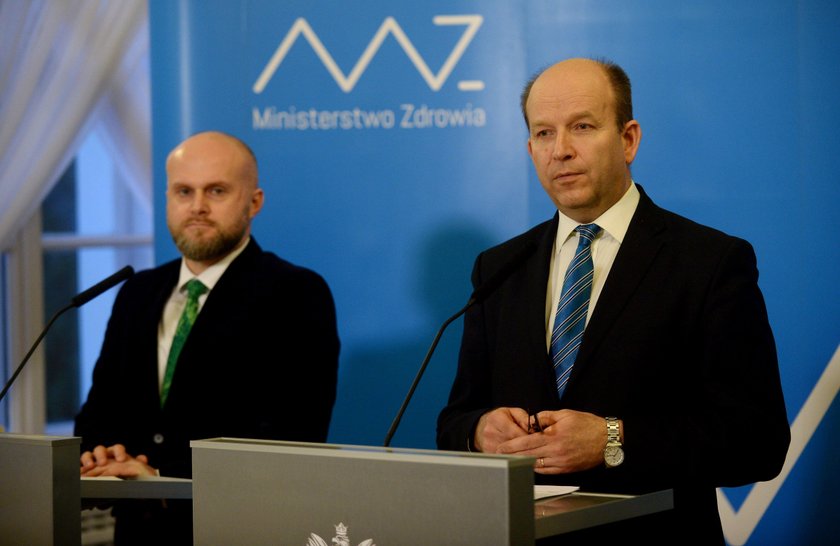 Minister Konstanty Radziwiłł i wiceminister Krzysztof Łanda