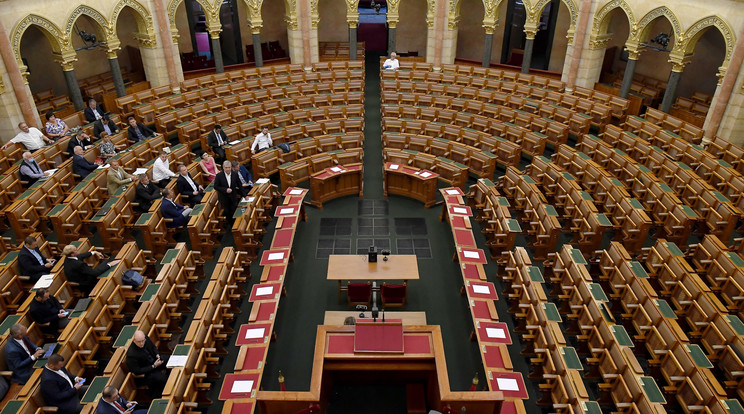 Egyes országgyűlési képviselők a tiszteletdíjuk jelentős részét a pártjuknak adják, de minden közösségben divat ez /Fotó: MTI - Kovács Tamás