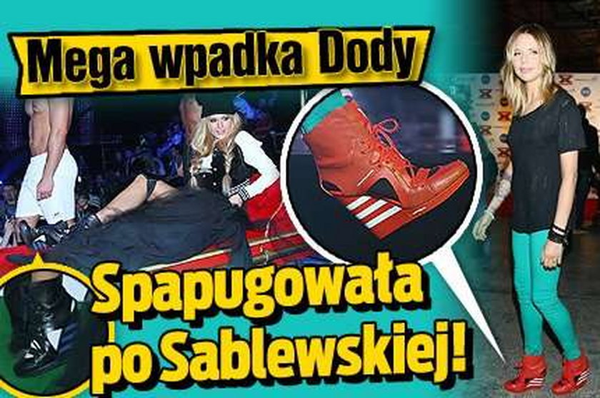 Mega wpadka Dody. Spapugowała po Sablewskiej!