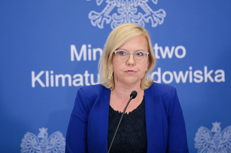 Anna Moskwa, minister klimatu i środowiska. W latach 2017–2020 podsekretarz stanu w Ministerstwie Gospodarki Morskiej i Żeglugi Śródlądowej