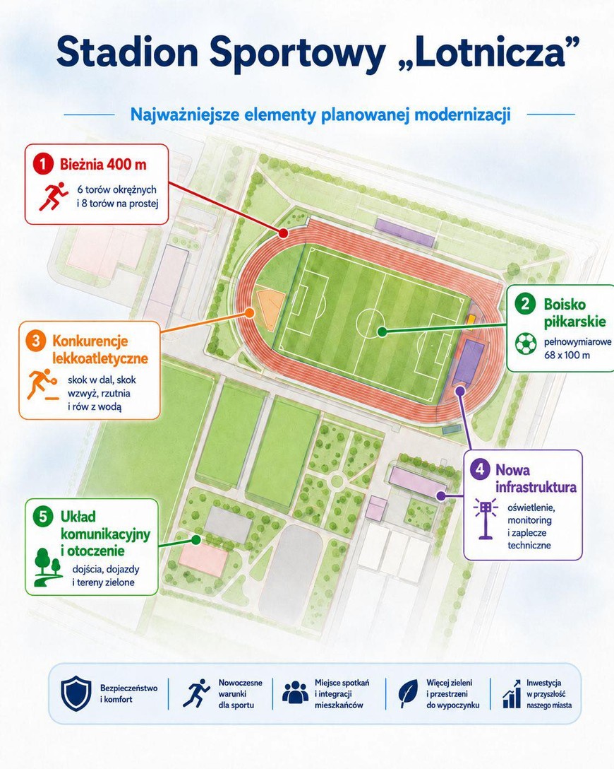 Plany dotyczące przebudowy obiektu mogą kosztować kilkadziesiąt milionów złotych