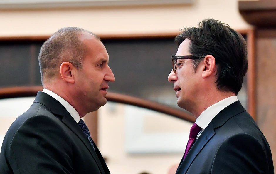 Rumen Radev i Stevo Pendarovski, predsednici Bugarske i Severne Makedonije