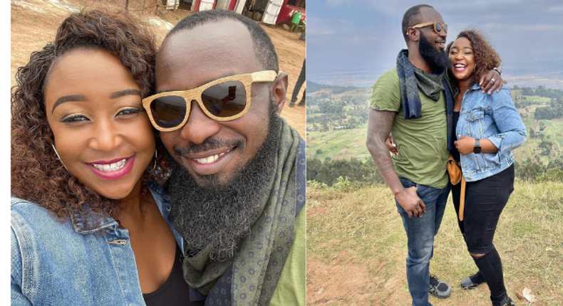 Betty Kyallo with Nick Ndeda. Betty Kyallo’s heartfelt message to Bae Nick Ndeda as he turns a year Older (Photos)