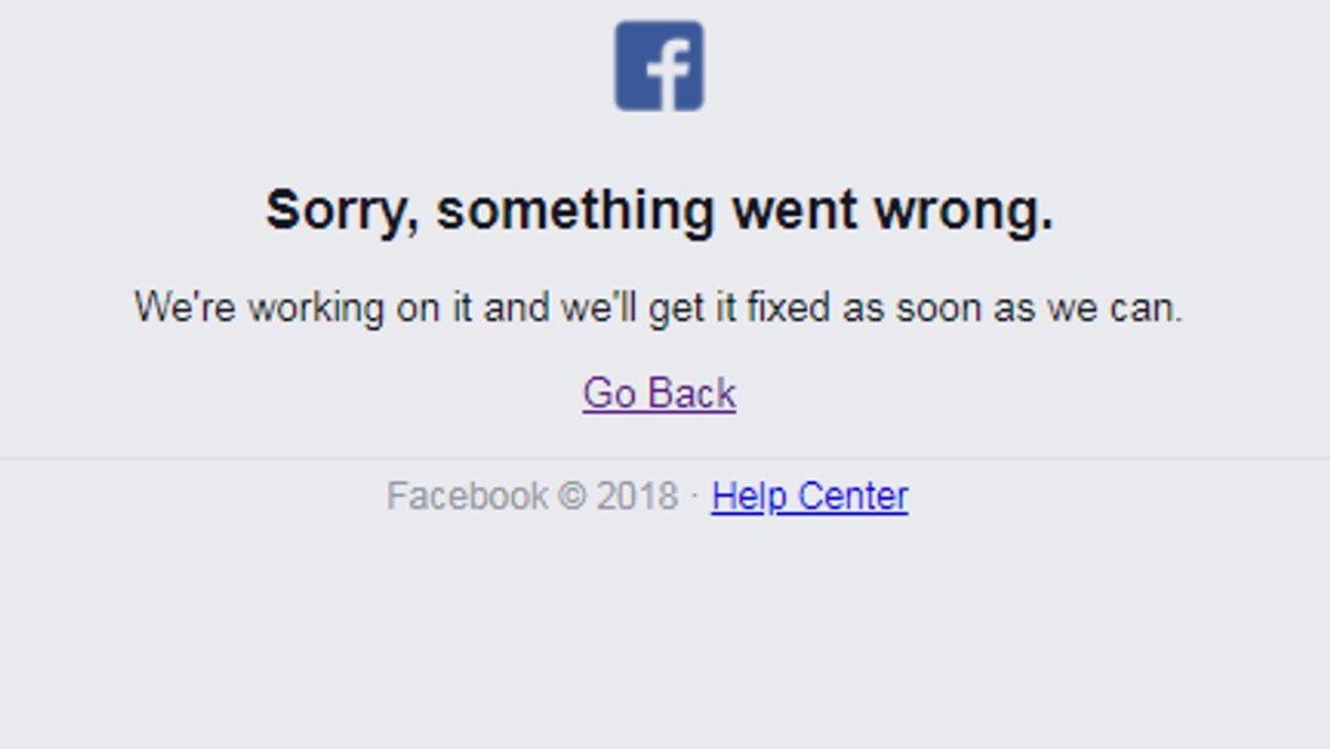 Facebook nie działa, awaria Facebooka - donoszą internauci. Przez kilka godzin był również problem z zalogowaniem się do Instagrama, problem jednak został już rozwiązany.