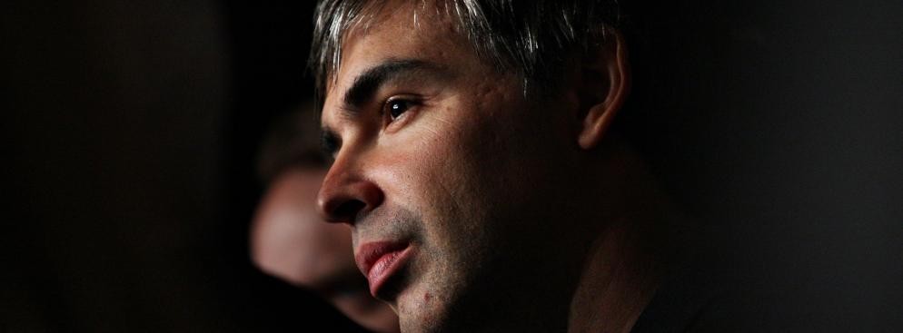 Larry Page, współzałożyciel i prezes Google Inc.