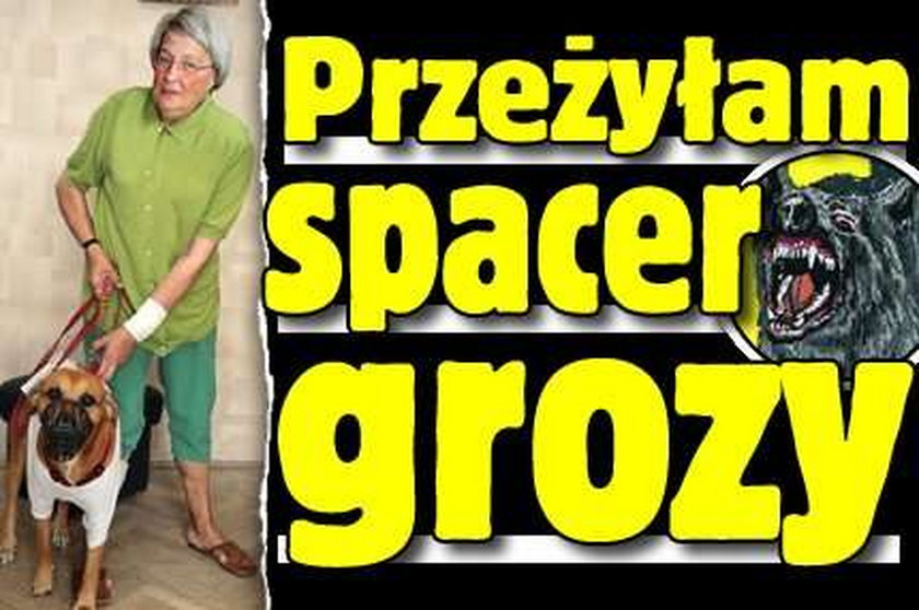 Przeżyłam spacer grozy