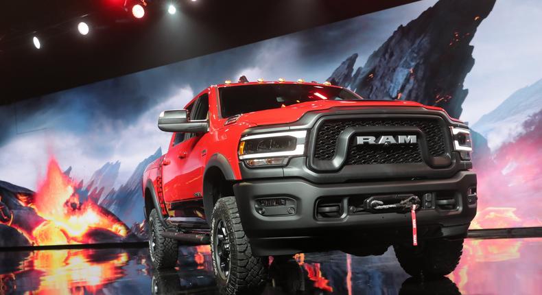 Fiat Chrysler RAM Power Wagon pick up truck