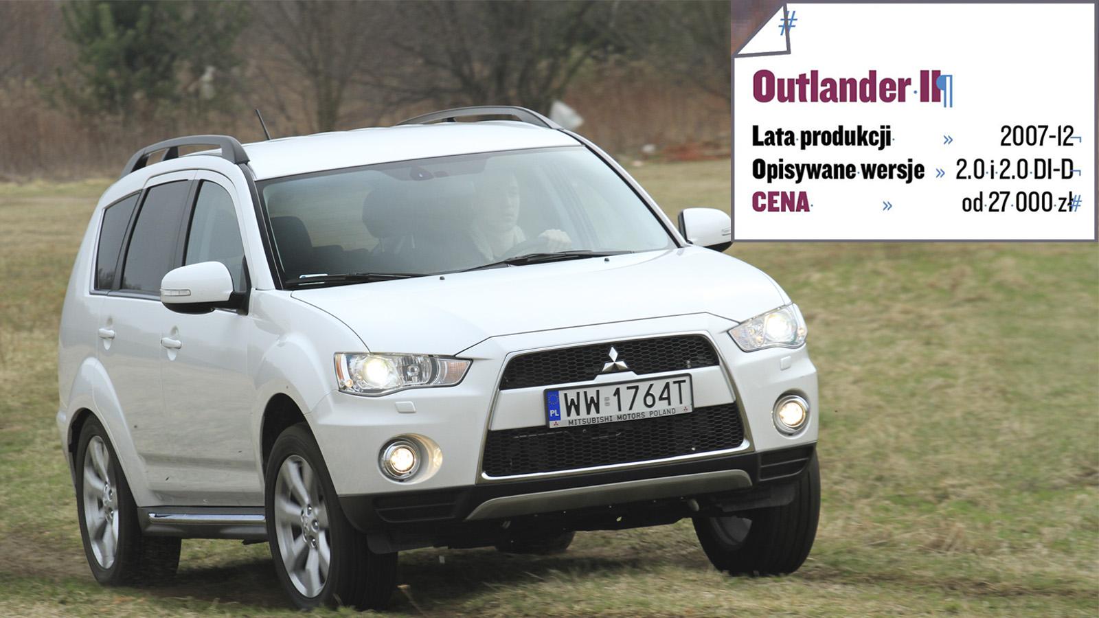 Mitsubishi Outlander Ii (2007-12): Dobre Auto Z Kiepskim Dieslem